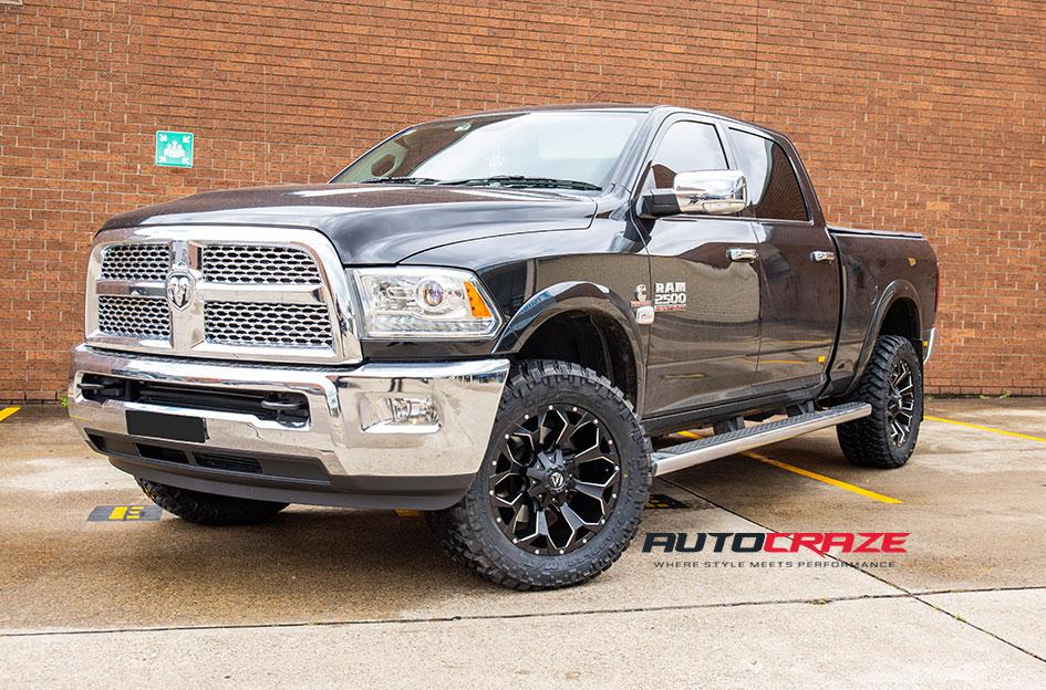 DODGE RAM ASSAULT BLACK MILLED